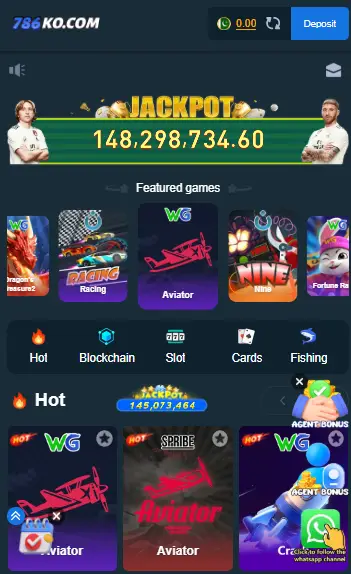 786KO Game App
