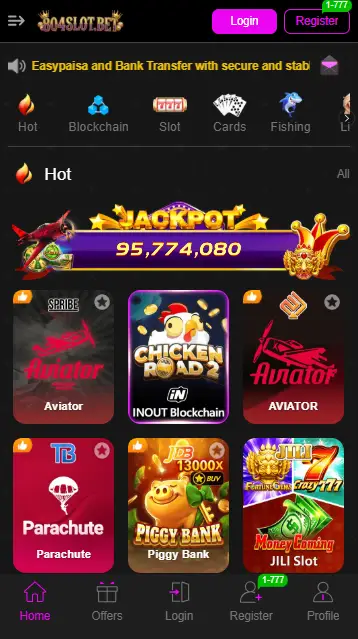 804Slot Bet Game App